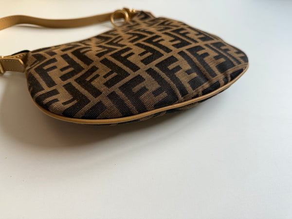 FENDI ZUCCA OYSTER VINTAGE BAG