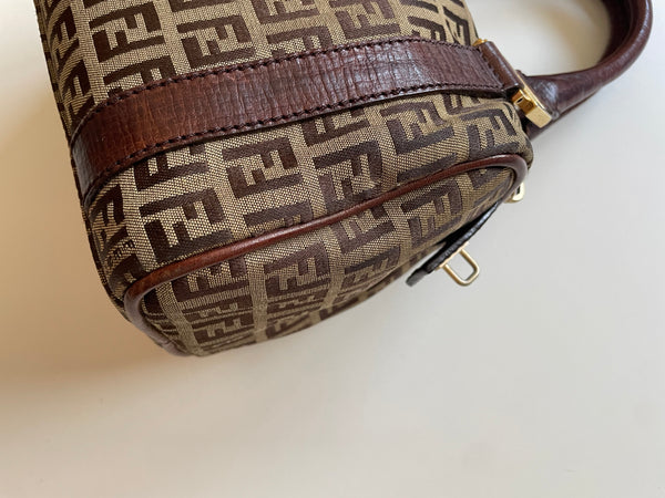 FENDI VINTAGE BAULETTO ZUCCHINO