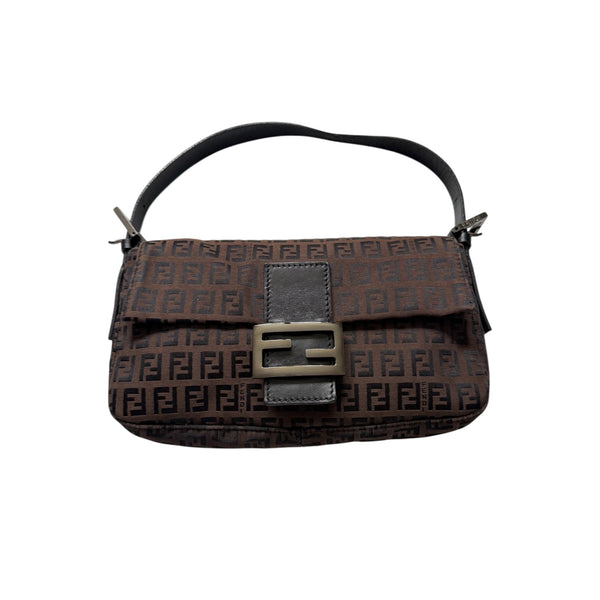 FENDI BAGUETTE VINTAGE ZUCCHINO
