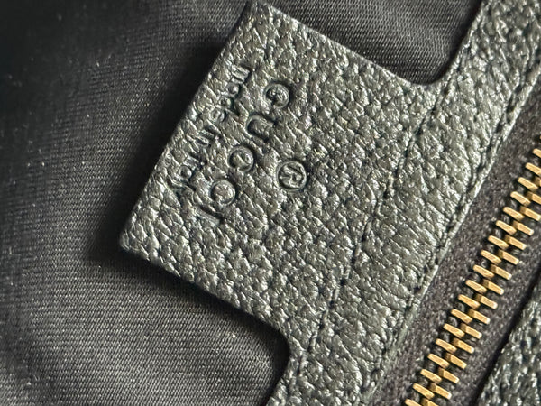 GUCCI STUDDED PELHAM RUNWAY FLAP MONOGRAM VINTAGE BAG