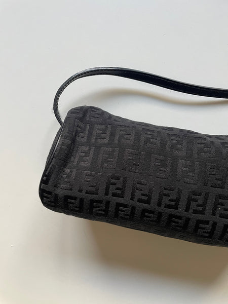 FENDI ZUCCHINO VINTAGE MIDI CILINDRO