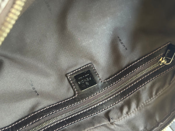 FENDI ZUCCA VINTAGE BASSOTTO BAG