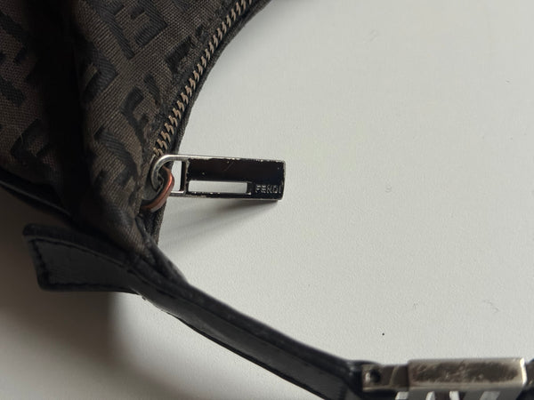 FENDI CROISSANT VINTAGE ZUCCHINO