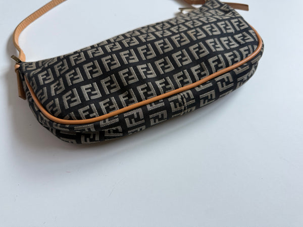 FENDI BAG CROISSANT VINTAGE ZUCCHINO