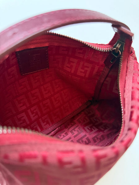 FENDI HANDBAG MINI VINTAGE ZUCCHINO