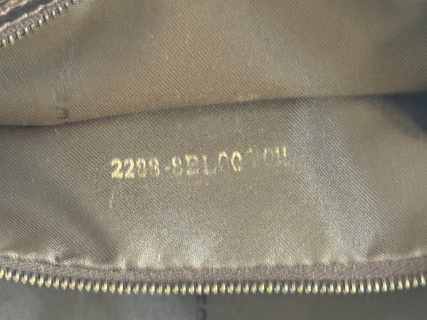 FENDI ZUCCA VINTAGE BASSOTTO BAG