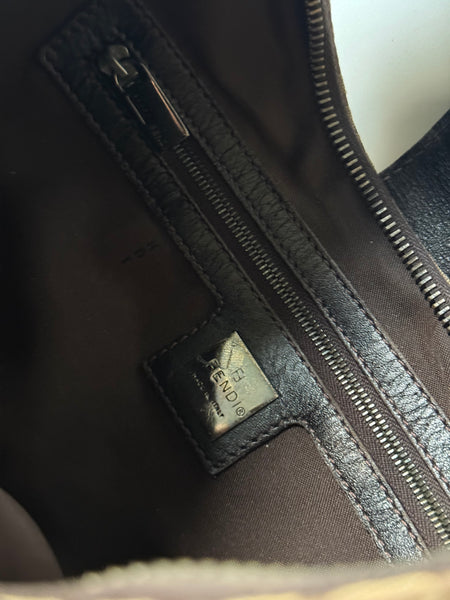 FENDI CROISSANT VINTAGE ZUCCHINO