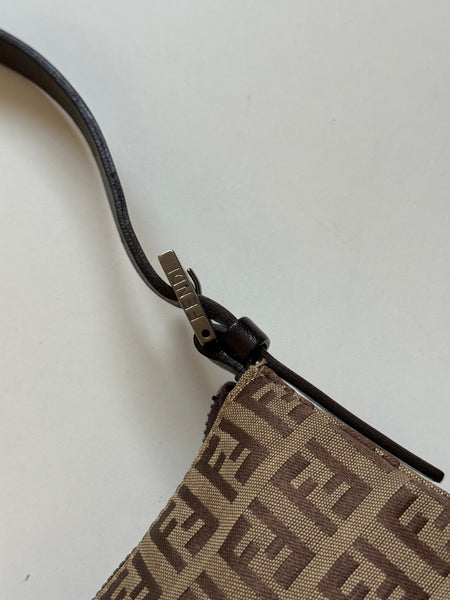 FENDI BAGUETTE VINTAGE ZUCCHINO