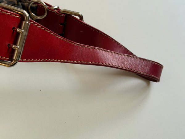 FENDI ZUCCA OYSTER BAG