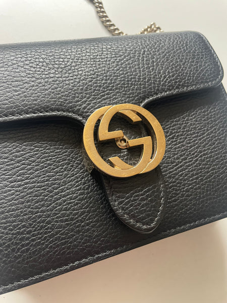 GUCCI INTERLOCKIN CROSSBODY BAG VINTAGE