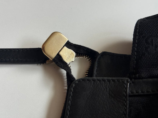 GUCCI D-RING MONOGRAM BAG VINTAGE