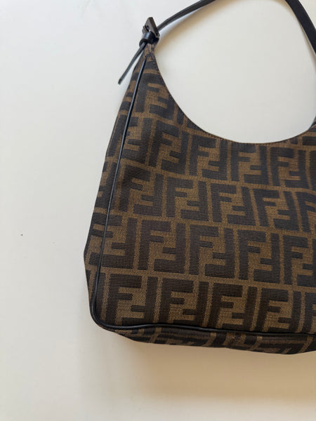 FENDI ZUCCA HOBO VINTAGE BAG