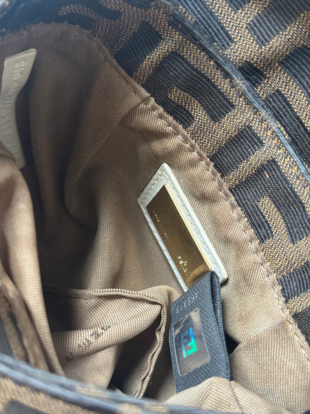 FENDI ZUCCA VINTAGE CHEF BAG