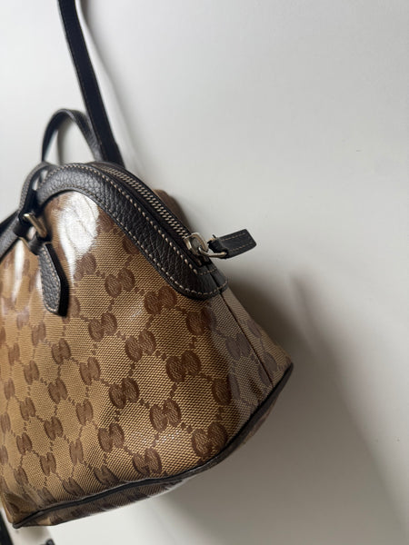 GUCCI CRYSTAL 2016 DOME VINTAGE BAG