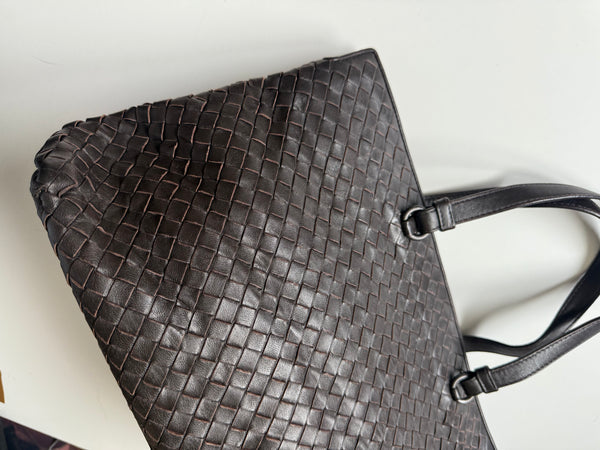 BOTTEGA VENETA INTRECCIATO TOTE BAG VINTAGE