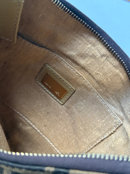 FENDI ZUCCA OYSTER VINTAGE BAG