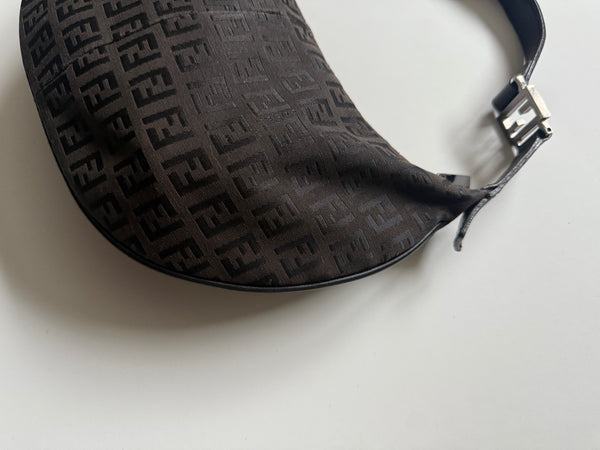 FENDI CROISSANT VINTAGE ZUCCHINO