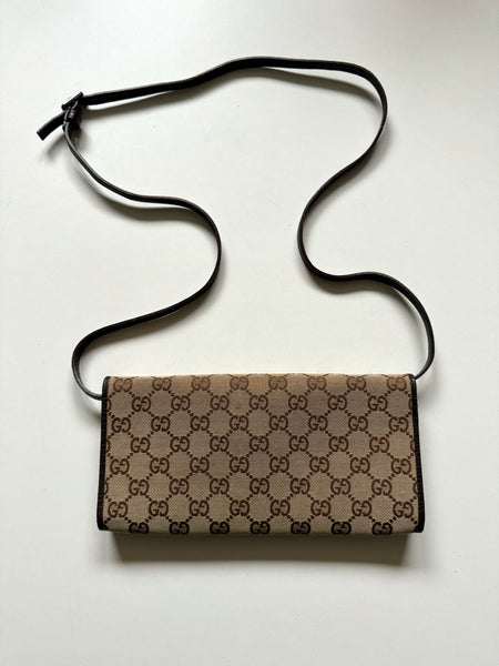 GUCCI BAMBOO CLUTCH VINTAGE BAG