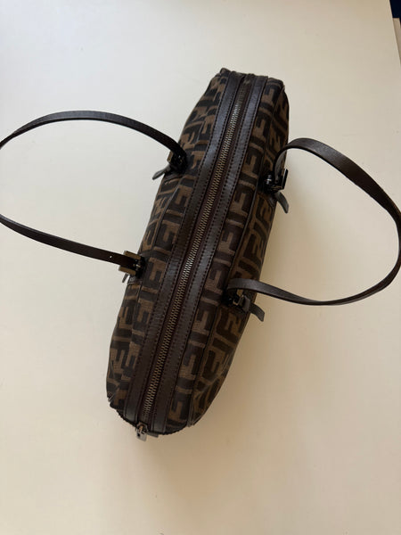 FENDI ZUCCA VINTAGE BASSOTTO BAG