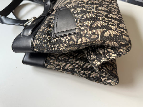 DIOR PATCH POCKET  VINTAGE MONOGRAM BAG