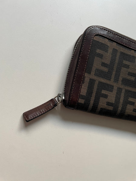 FENDI VINTAGE ZUCCA PORTAFOGLIO