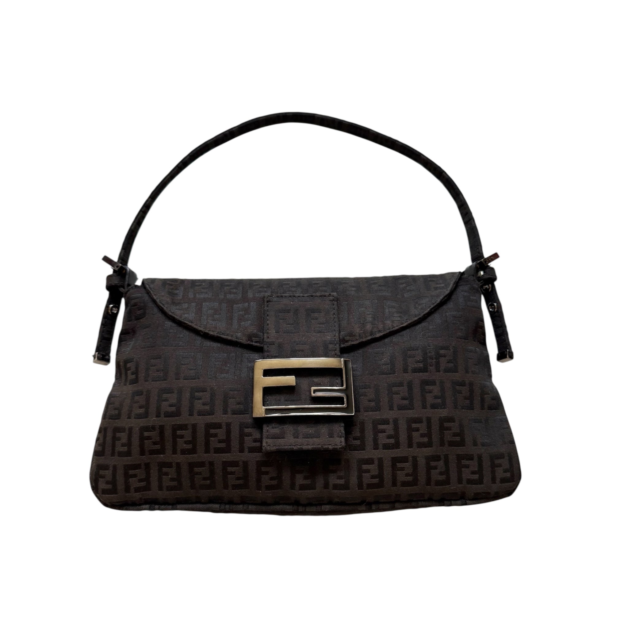 FENDI BAGUETTE VINTAGE ZUCCHINO