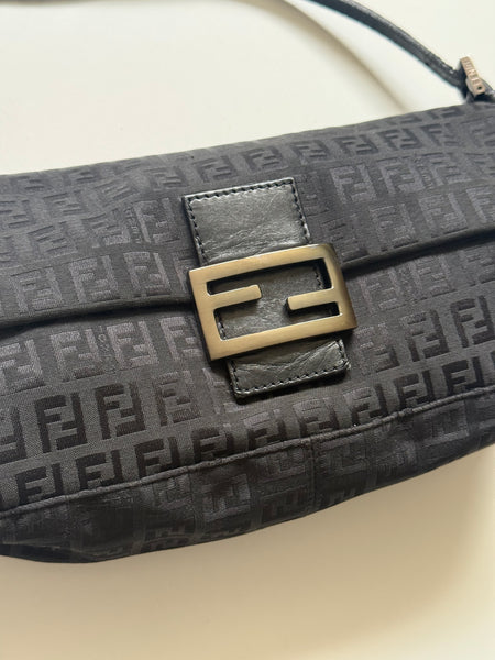 FENDI LONG BAGUETTE VINTAGE ZUCCHINO