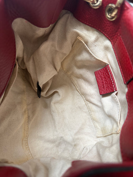 GUCCI BAMBOO MINI SHOPPER TOTE  BAG VINTAGE