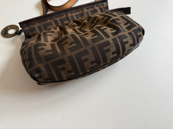 FENDI ZUCCA TRACOLLA CHEF VINTAGE BAG