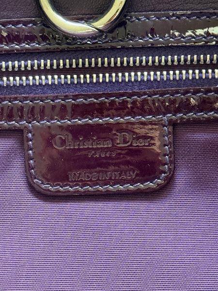 DIOR 61 CROC-STAMPED TOTE FALL/WINTER 2008 VINTAGE BAG