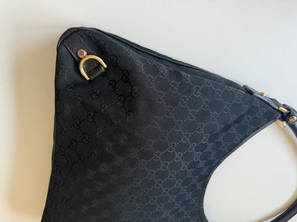 GUCCI JACQUARD ABBEY BAG VINTAGE