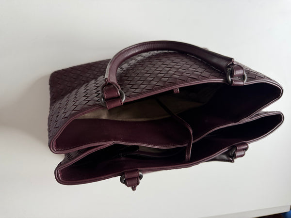 BOTTEGA VENETA INTRECCIATO TOTE BAG VINTAGE