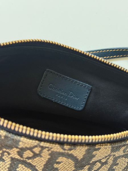 DIOR VINTAGE SADDLE MONOGRAM BAG