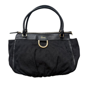 GUCCI D-RING MONOGRAM BAG VINTAGE