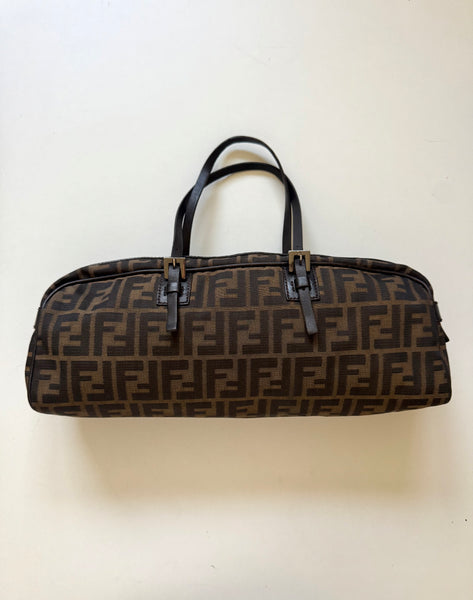FENDI ZUCCA VINTAGE BASSOTTO BAG