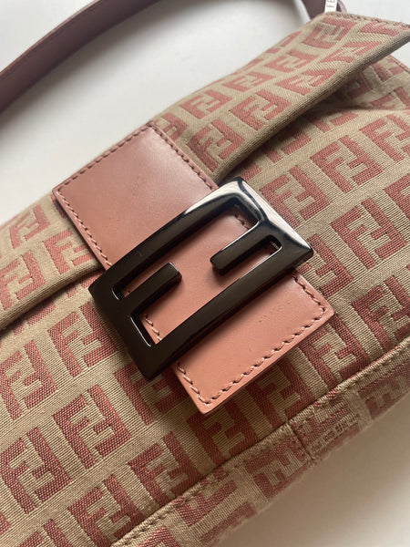 FENDI BAGUETTE VINTAGE ZUCCHINO