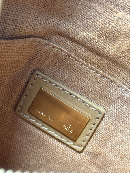 FENDI ZUCCA OYSTER VINTAGE BAG