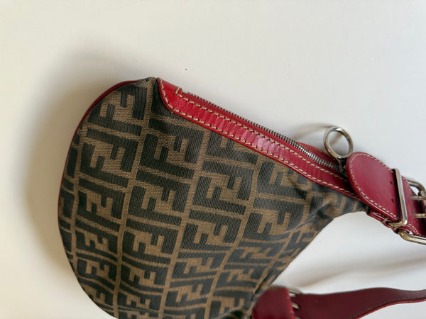 FENDI ZUCCA OYSTER BAG