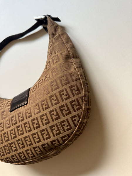 FENDI CROISSANT VINTAGE ZUCCHINO