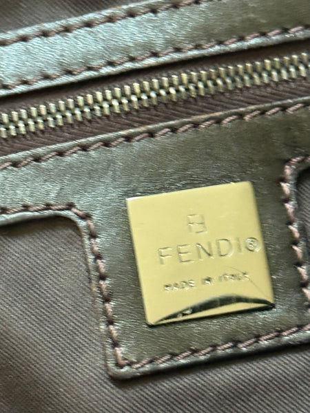 FENDI ZUCCA VINTAGE BASSOTTO BAG