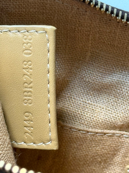 FENDI ZUCCA OYSTER VINTAGE BAG