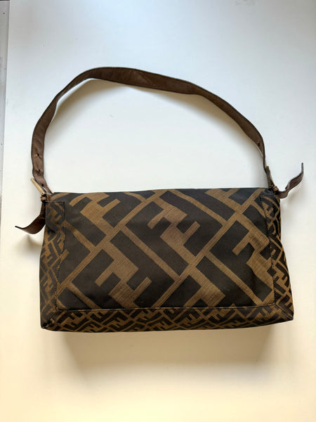 FENDI MAXI BAGUETTE VINTAGE INTRECCIATO