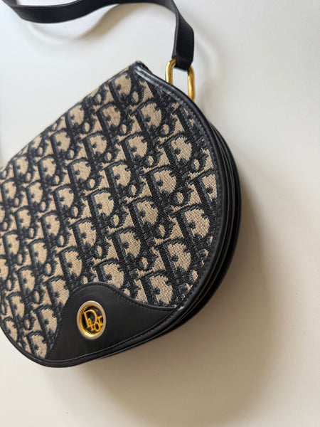 DIOR BOBBY JACQUARD OBLIQUE VINTAGE BAG