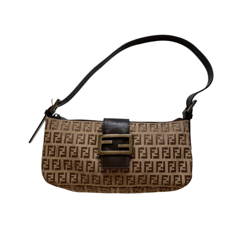FENDI BAGUETTE VINTAGE ZUCCHINO