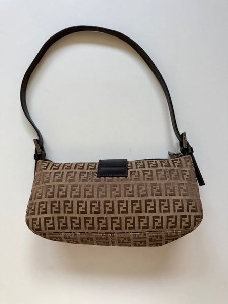 FENDI BAGUETTE VINTAGE ZUCCHINO