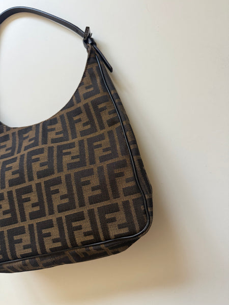 FENDI ZUCCA HOBO VINTAGE BAG