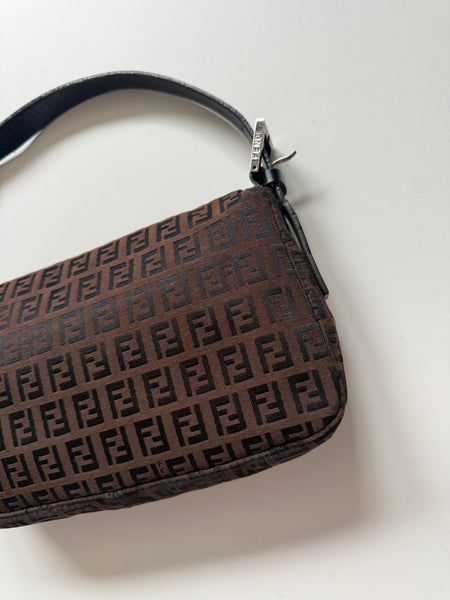 FENDI BAGUETTE VINTAGE ZUCCHINO