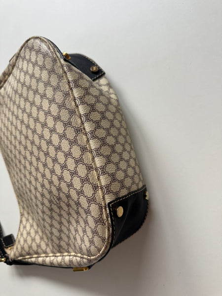 CELINE MACADAM VINTAGE HOBO BAG