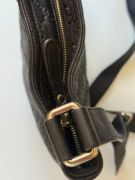 GUCCI BIG MESSENGER CROSSBODY BAG VINTAGE