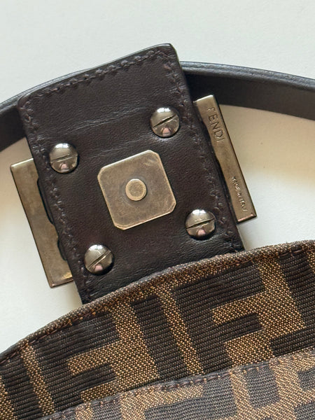 FENDI BAGUETTE ZUCCA VINTAGE BAG